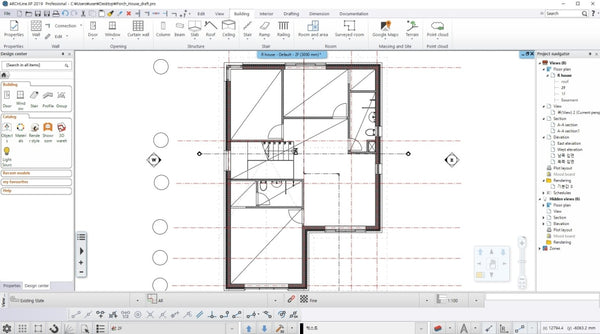 Porch House draft(2019) - Digital file
