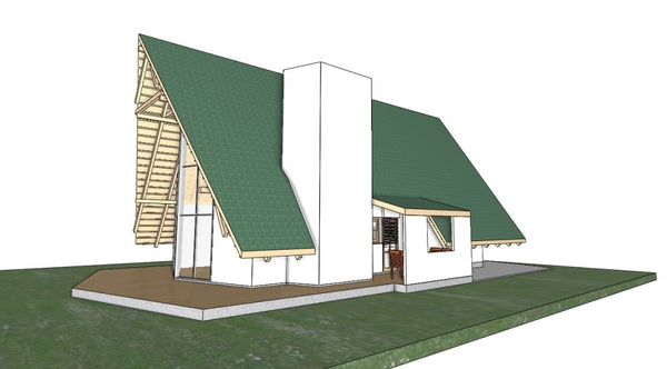 Log_Cabin_CAD/BIM file - Digital file
