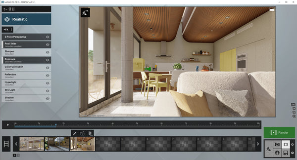 Convention house Lumion works