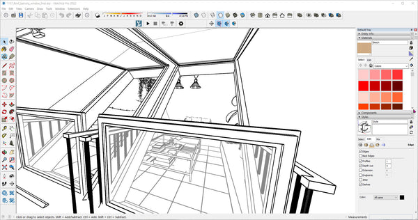 Roof Top Room Design ARCHLine.XP