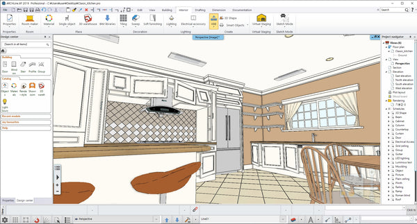 Classic Kitchen BIM file