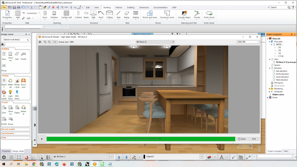 Kitchen Cabinet of ARCHLine.XP