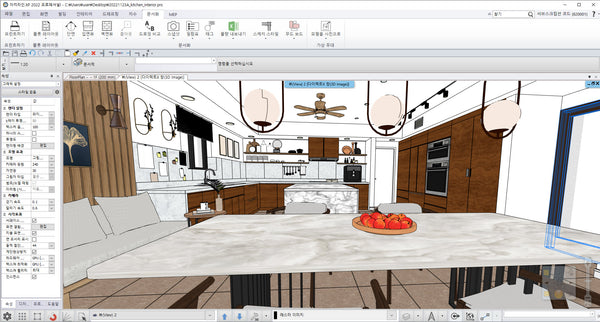 Santa Monica Contemporary Kitchen _ARCHLine.XP