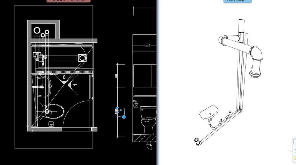 Toilet BIM Project sample of CarpenterA 20221011