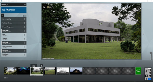 Villa Savoye Lumion 10 file
