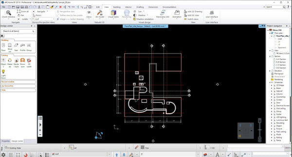 Villa Savoye BIM file - Digital file