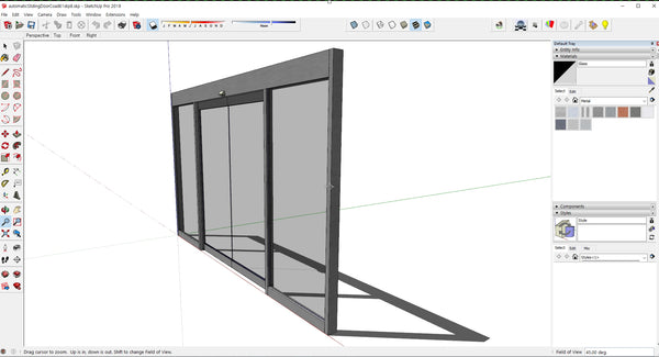 Automatic Sliding Door D61
