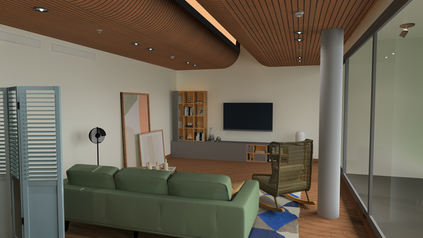 Sky House BIM file and skp file