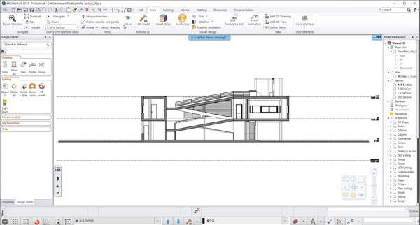 Villa Savoye BIM file - Digital file
