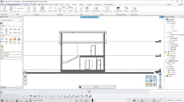 Porch House draft(2019) - Digital file