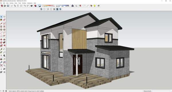 2sotry_house2_skp - Digital file