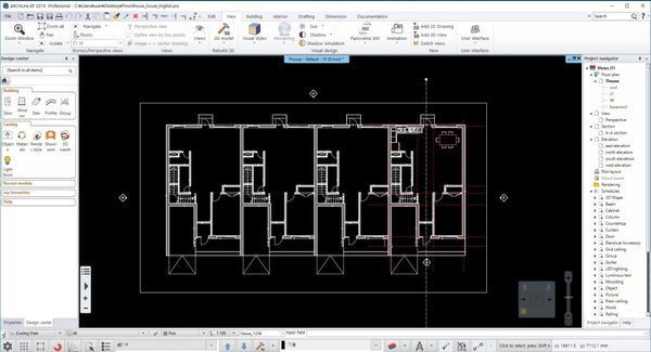 Town House BIM Design file_carpenterA - Digital file
