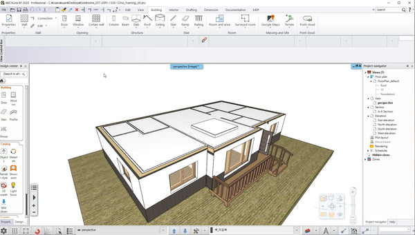 GoldHome Poeple House  BIM file _2020_model