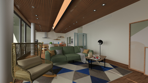 Sky House BIM file and skp file