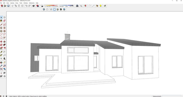 Sangdunri house2 - Digital file