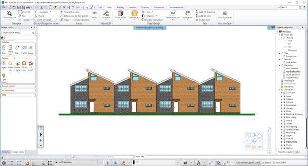Town House BIM Design file_carpenterA - Digital file