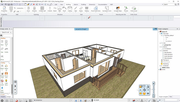 GoldHome Poeple House  BIM file _2020_model