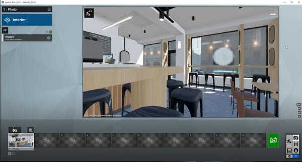 Cafe Lumion10 Rendering file