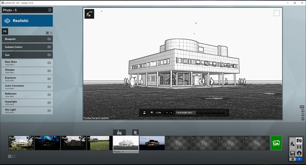 Villa Savoye Lumion 10 file