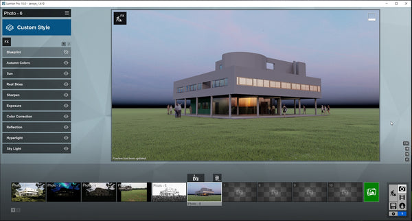 Villa Savoye Lumion 10 file