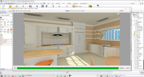 Classic Kitchen BIM file