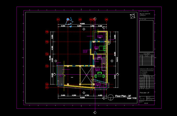 Korean BIM Drawing Sample 20230203A