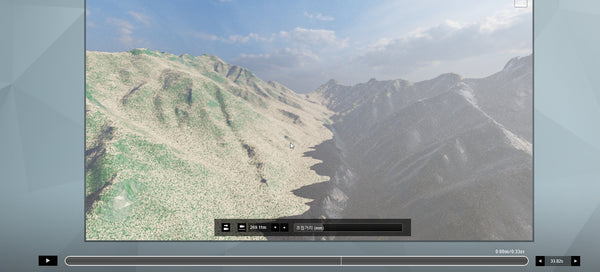 Snow background Movie file of Lumion