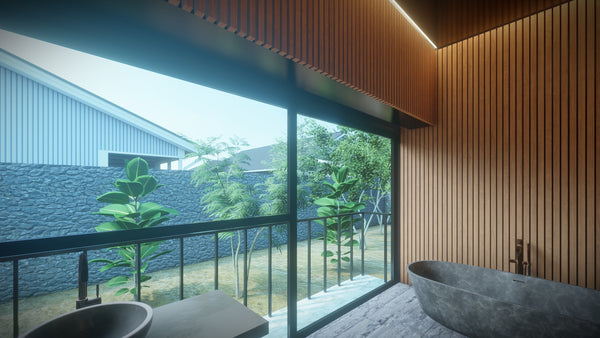 Bathroom design of Lumion 10