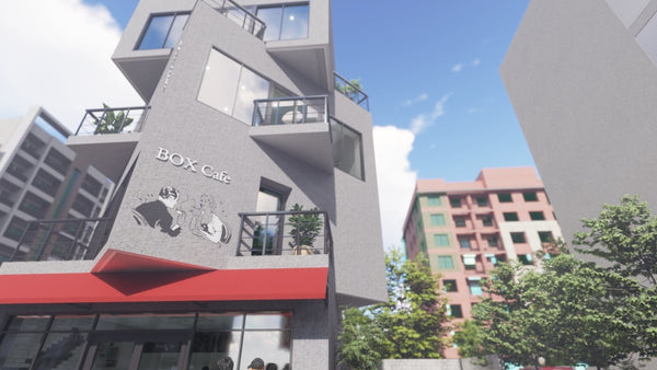 Box Cafe lumion9 file - Digital file