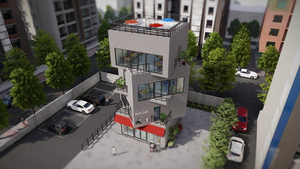 Box Cafe lumion9 file - Digital file