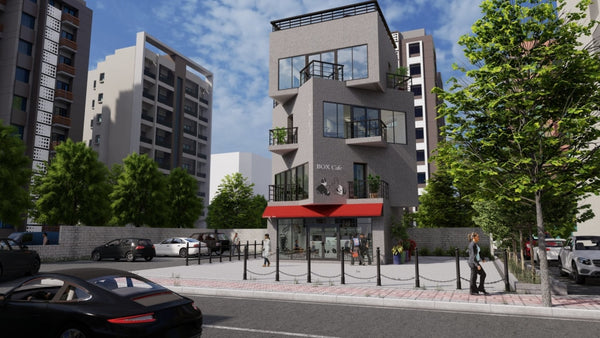 Box Cafe lumion9 file - Digital file