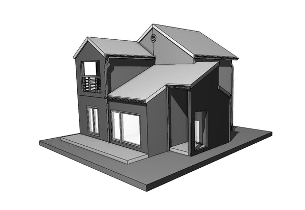 GoldHome Second House  BIM file