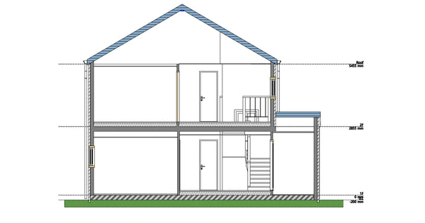GoldHome Second House  BIM file