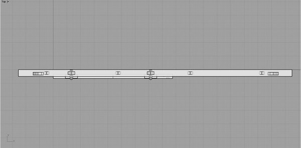 Hanger Door object 3dm and skp file