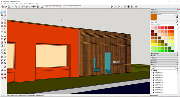 Wood wall Restaurant 2020