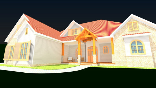 Ranch_house_BIM_file - Digital file