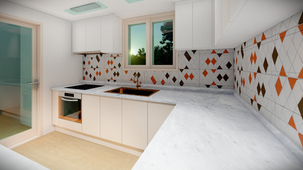 Korean Kitchen Rendering for Lumion 11