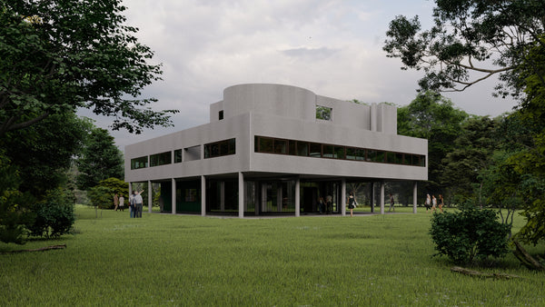 Villa Savoye Lumion 10 file