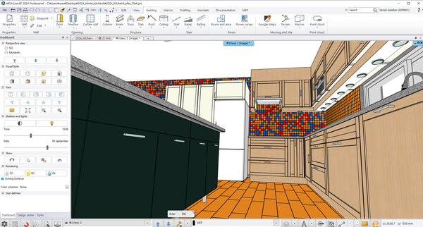 Kitchen Design with BIM 2024