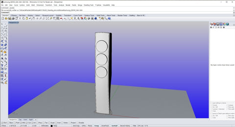 Samsung Standing Airconditioner file with Rhino3D and skp file - Digital file