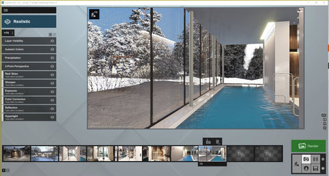 Private Swimming Pool with Lumion 12