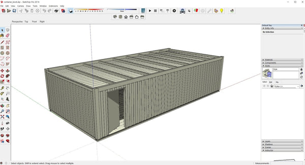 container box sample - Digital file