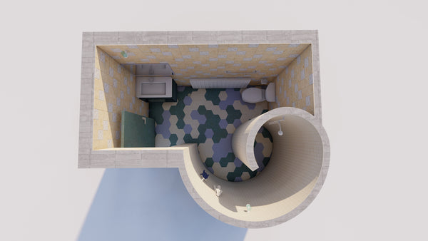 Curved Toilet _lumion file