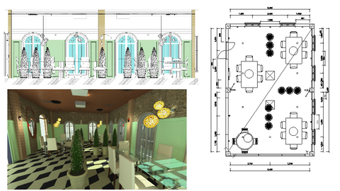 Restaurant  concept design 20210428